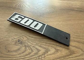 Emblemat na tylną klapę 600 Fiat 126