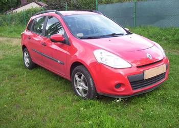 Ładny Krajowy RENAULT Clio III Grandtour 2011 r 1.2 75 kM 145 tys km