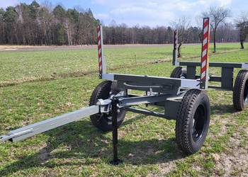 Dłużyca do drewna, wóz metalowy