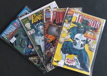 The Punisher - 4 oryginalne komiksy Marvel USA