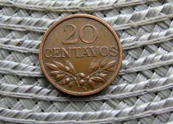 Portugalia 20 Centavos 1970r