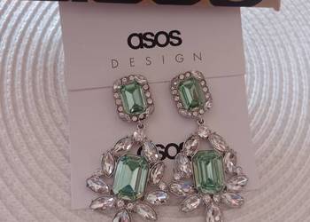 ASOS/Długie, Bogato zdobione kolczyki z Londynu, NOWE