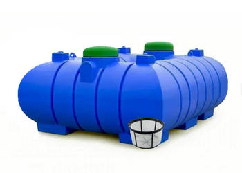 ZBIORNIK NA WODĘ DESZCZOWĄ 4000L Z FILTREM