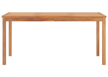 Stół ogrodowy 160x80x77 cm lite drewno tekowe WM-315620