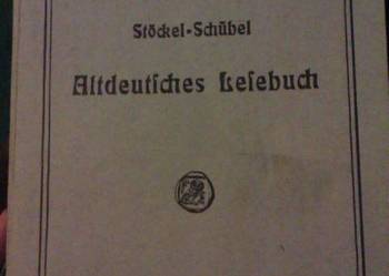 Altdeutiches lelebuch - 1918r.