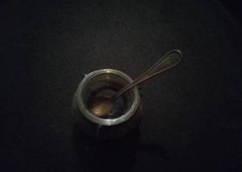Solniczka z łyżeczką. ZSRR