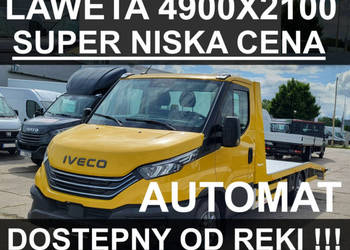 Iveco Daily 35S18A8H V Automat Laweta Platforma 4900 X 2100 Super Niska Ce…