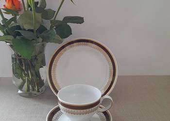 Trio śniadaniowe porcelanowe Kahla Niemcy DDR #vintage #staraporcelana