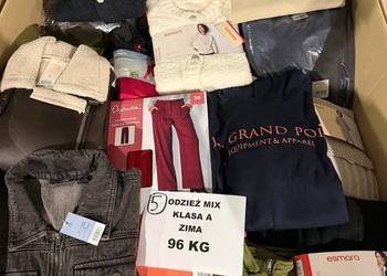 Odzież mix klasa A - wszystko nowe, BEZ odzieży letniej, kurtki, bluzy