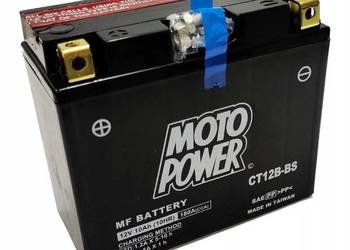 MotoPower CT12B-BS YT12B-BS 12V 10Ah 180A EN L+