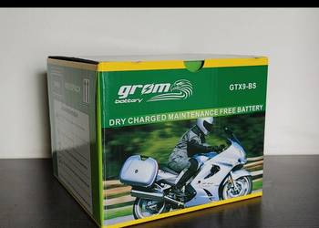 Akumulator motocyklowy 12V 8Ah 130A L+ GROM GTX9-BS YTX9-BS