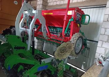 Zestaw uprawowo siewny 3 m Tolmet tytan 300+siewnik Agromasz SR 300