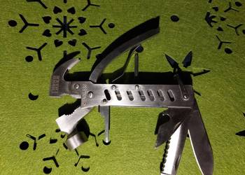 Składane narzędzie z  młotkiem Treko Laser