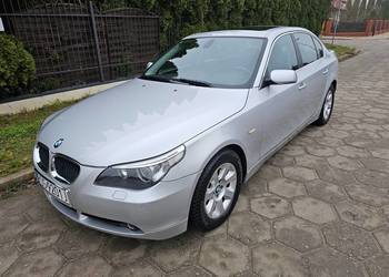 BMW 525d E60 2.0 163 KM 2006 r. Bogate Wyposażenie Zarej. PL Stan BDB