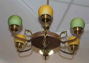 Stylowa lampa sufitowa retro z lat 50-60 nr 109 Fiaf
