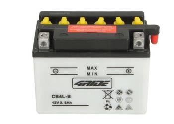 Akumulator motocyklowy 4 RIDE CB4L-B 12V 4Ah 56A (Kwasowy, Prawy+)