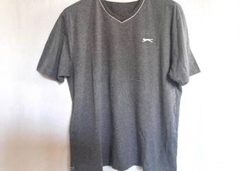 T-shirt męski Sportowy ciepły Serek r. L-XL Slazenger NOWY