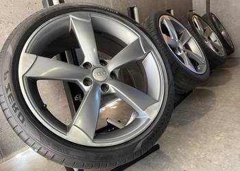 19 cali Audi A6 A4 b9 b8 felgi koła komplet z oponami Rotor 5x112 ET45 8.5J