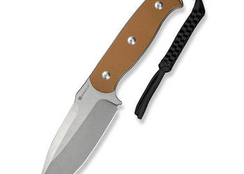 Nóż Sencut Toxodon Brown G10, Stonewashed 9Cr18MoV (S24036-3)
