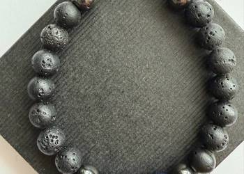 Bransoletka męska z kamieni naturalnych