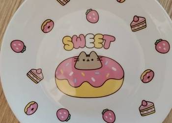 Talerz śniadaniowy pusheen