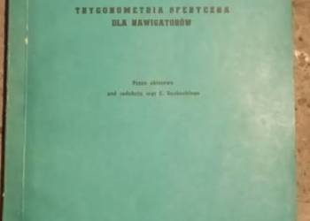 Książka- podręcznik - Trygonometria sferyczna dla nawigatorów