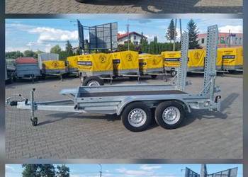 Przyczepa ciężarowa do koparki DMC do 3500 kg od ręki  KamCzepka