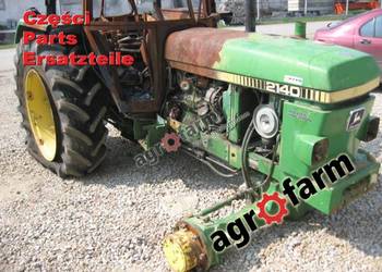 John Deere 2140 części, skrzynia biegów, silnik
