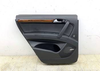 BOCZEK DRZWI LEWY TYŁ AUDI Q7 4L Hatchback 06-16 TAPICERKA