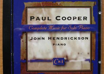 Paul Cooper - "Complete Music for Solo Piano"