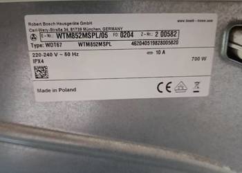 Sprzedam suszarkę do ubrań Bosch seri 6