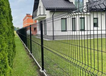 Płot Ogrodzenie panelowe betonowe Siatka leśn Panel PRODUCENT