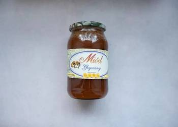 Naturalny miód gryczany 1200g, gryka 100% na serce, krążenie
