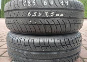 2 x Opona letnia Michelin Energy 185/60R14 82 T demo para opon Czarna Opona