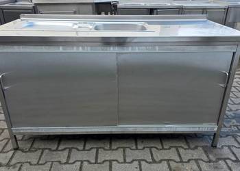 Zlew 1 Komorowy z Szafką Ociekaczem 160/70/85 cm M.1278 N