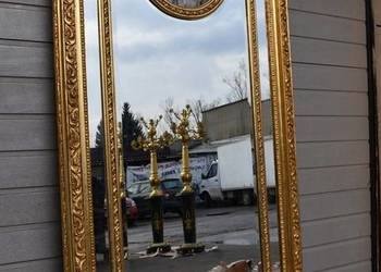 Złote Lustro - 210 x 107 cm + Obraz