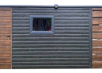 Schowek Domek ogrodowy 4x2m wiata 1m okno drewnopodobny GP622