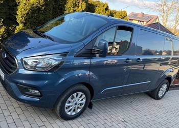 Ford Transit Custom L2 H1 Limited Serwisowany STAN Perfekcyjny VAT 23%