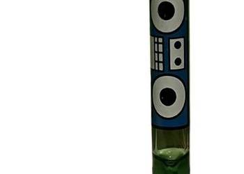 Fifka do Palenia Tytoniu Suszu CBD Przezroczysta z Zielonym Odcieniem 10 cm