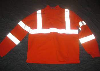 Bluza ciepła widoczna orange odblaskowa 175-180/90-100 roz.L
