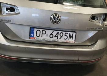 ZDERZAK TYŁ VOLKSWAGEN PASSAT B8 LB7W KOMBI