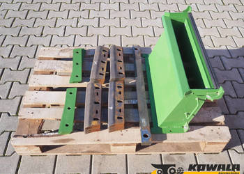 Krone Big X 630 - pakiet części, stalnica, noże, tunel, sieczkarnia polowa