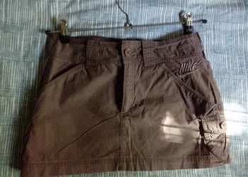 NIKE.Spódniczka mini na lato.Brąz.IDEAŁ.S.Pas.75cm.Wysyłka