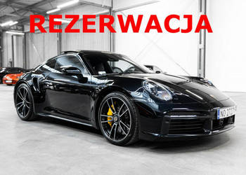 Porsche 911 Turbo S. Gwarancja 03.2028. InnoDrive. ACC. Noktowizor. Burmes…