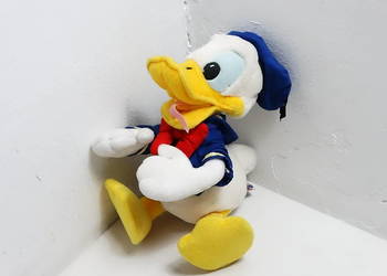 Maskotka Kaczor Donald Disney Trudi Pluszak Vintage 28cm