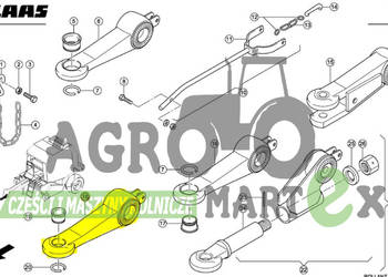 0008434960, 08434960, 8434960 UCHO POCIĄGOWE D40 CLAAS 0008434960, 08434960, 8434960 UCHO POCIĄGOWE D40 CLAAS