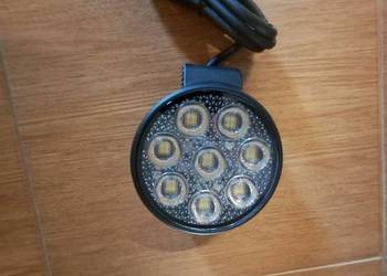 Lampa robocza 8 LED okrągła
