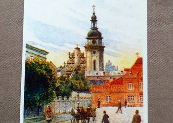 LWÓW - WIDOK NA WIEŻĘ BERNARDYŃSKĄ W KOŚCIELE ŚW. ANDRZEJA LWÓW - WIDOK NA WIEŻĘ BERNARDYŃSKĄ W KOŚCIELE ŚW. ANDRZEJA