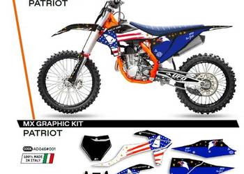 OKLEINA  KTM SX/SXF 125;150;250;350;450 rok 2019-2022 CZARNY
