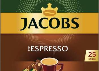 Jacobs Espresso kawa rozpuszczalna 25 paluszków x 1,8g x 2